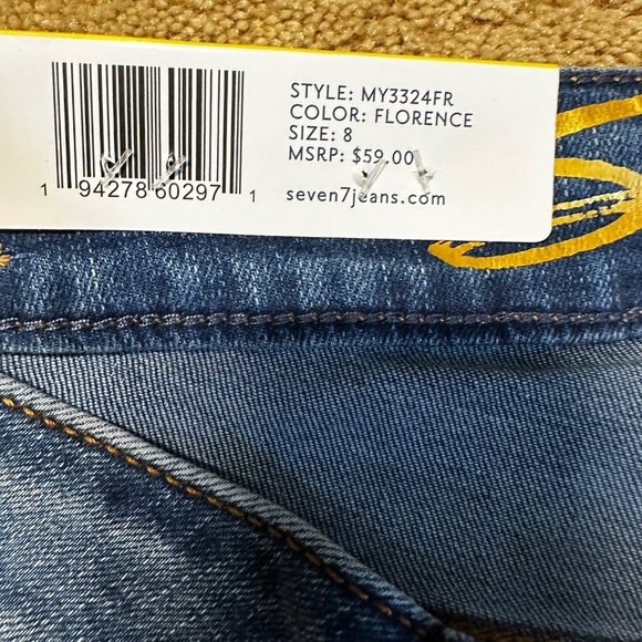 NWT Seven Weekend Denim Shorts - Picture 4 of 5